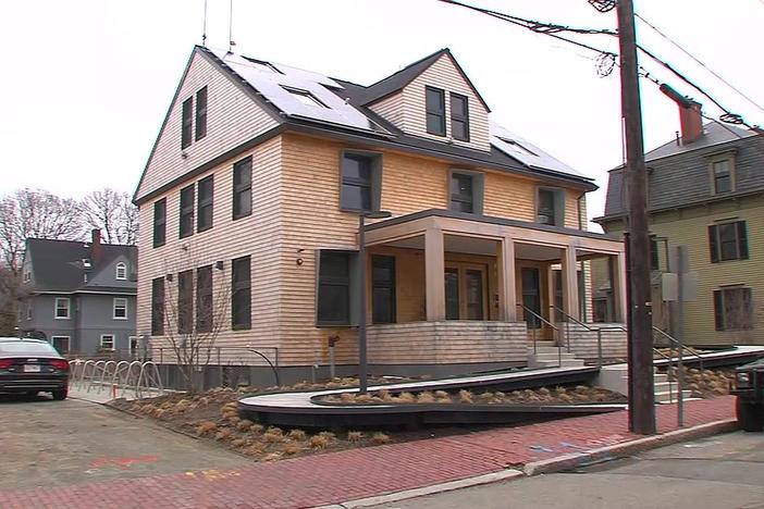 Architectural design for buildings that create more energy than they consume