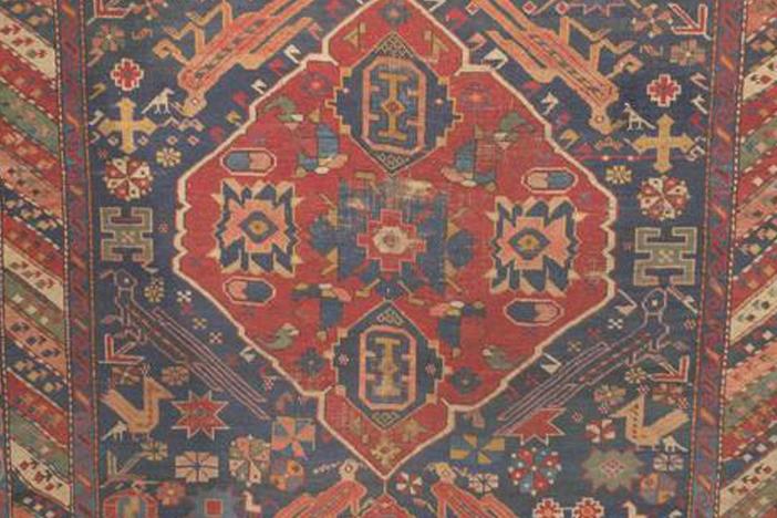 Appraisal: Caucasian Kuba Rug, ca. 1900