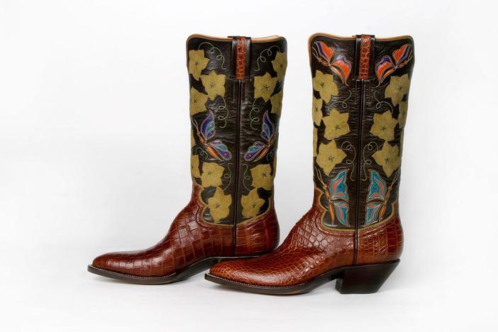 Bootmaker Lisa Sorrell talks about finding herself through the bootmaking.