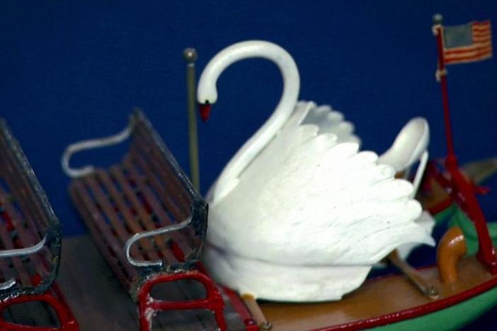 Appraisal: Boston Swan Boat Model, ca. 1930, from Boston Hour 2.