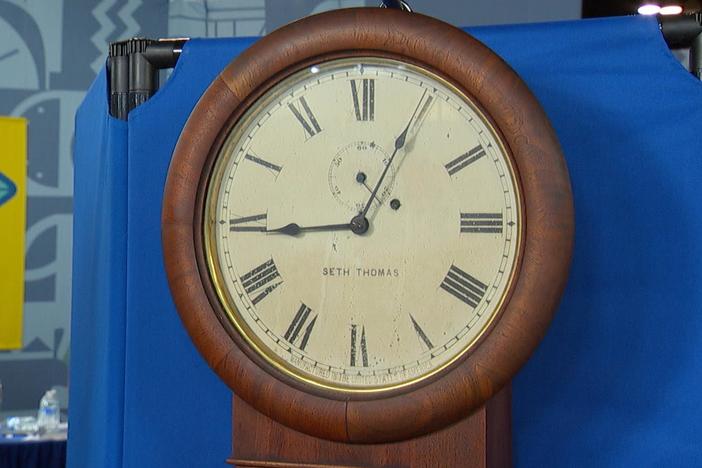 Appraisal: Seth Thomas Walnut Regulator #2 Clock, ca. 1900, from Omaha Hr 1.