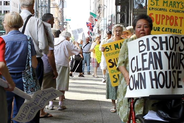 Their semi-annual meeting comes at a time of US church tensions and Vatican scandal. 