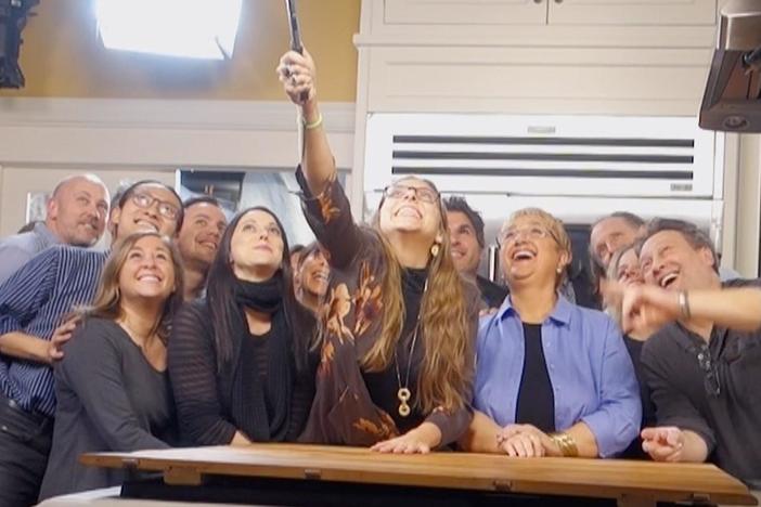 Lidia has Chutzpah! Go behind the scenes and find out what it's like to work with Lidia.