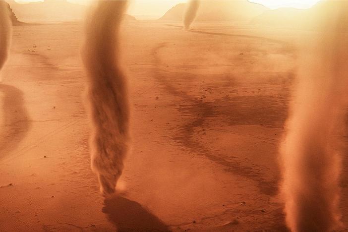 Discover the dramatic forces creating spectacular weather on neighboring planets and moons.