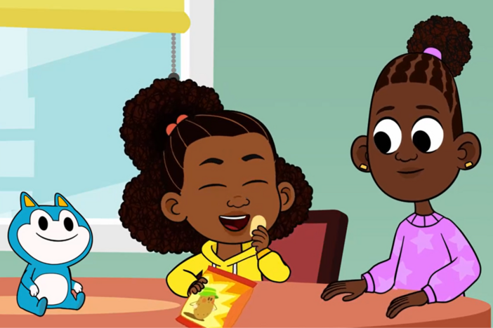 The twins, Lyla, and Everett play a game the twins created and solve the fourth riddle.