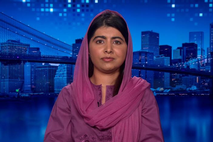 Malala Yousafzai joins the show.