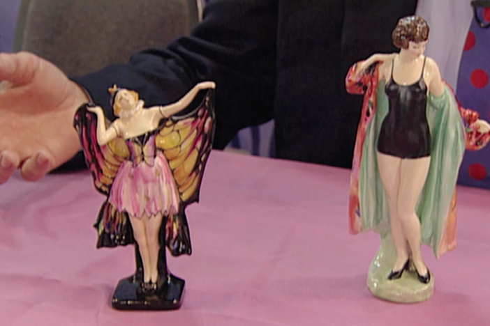 Appraisal: Royal Doulton Figurines, ca. 1935, in Vintage Chicago.