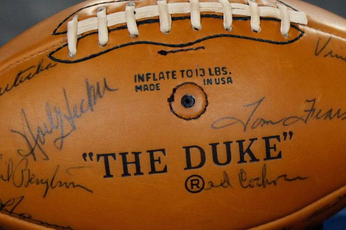 Appraisal: Green Bay Packers Signed Footballs, from ROADSHOW's Special: Greatest Gifts.