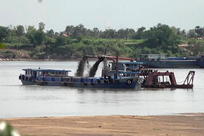 In Cambodia, sand mining is big business -- but it comes at a price