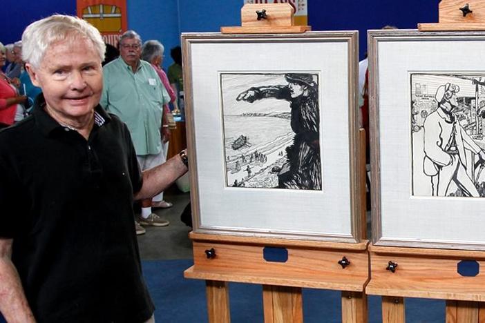 This guest continues to admire his Yeats drawings after a surprising appraisal!