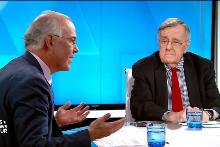 Shields and Brooks on impeachment public opinion, shifting 2020 Democratic race