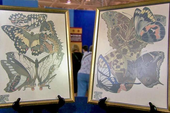 Appraisal: Seguy Butterfly Prints, ca. 1928, from Kooky & Spooky.