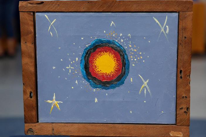 Appraisal: Forrest Bess Oil Painting, ca. 1950