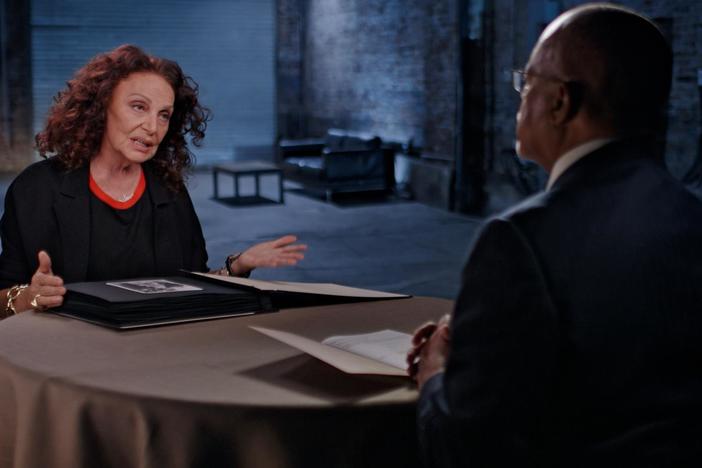 Diane von Furstenberg recalls the story of how her mother's life was saved at Auschwitz.