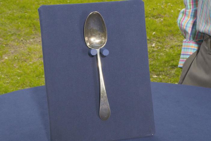 Appraisal: Paul Revere Jr. Tablespoon, ca. 1780