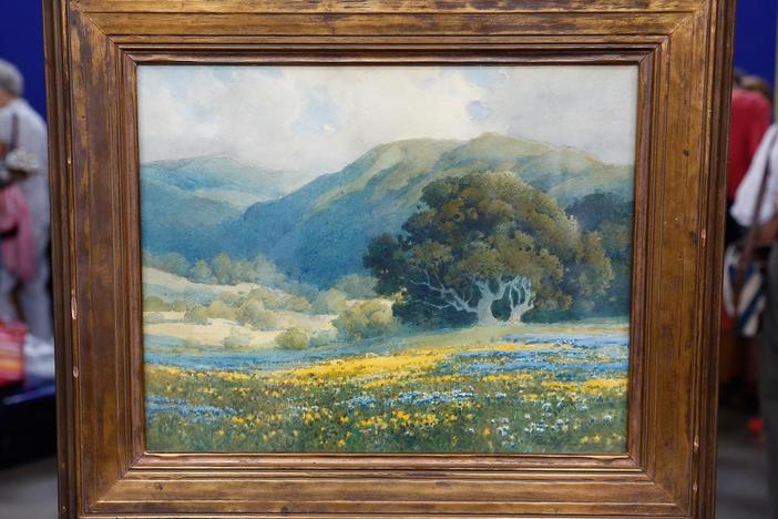 Appraisal: Percy Gray Watercolor, ca. 1930, from Boise Hour 2.