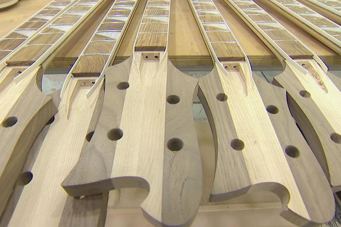 Bonus Video: Rickenbacker Guitars, from Anaheim, California.