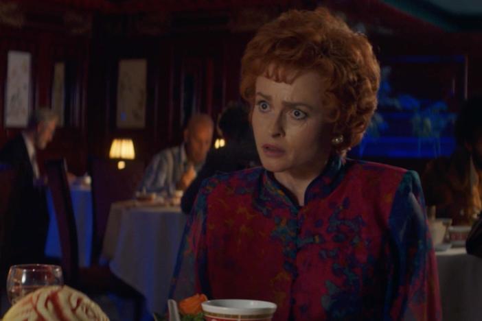 At dinner, Nolly confesses her insecurities and fear to Tony about her newest role.