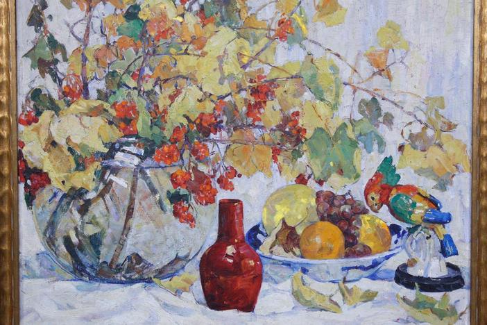 Appraisal: 1925 Nellie Knopf Still Life, from Spokane Hour 3.
