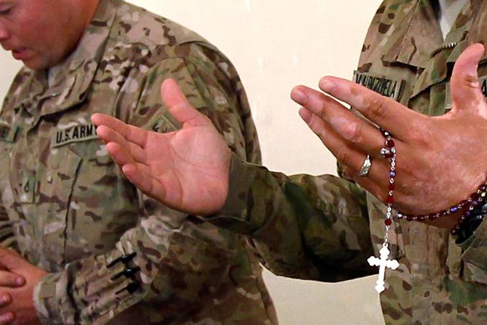 Faith-based organizations are helping returning soldiers cope with moral injury.