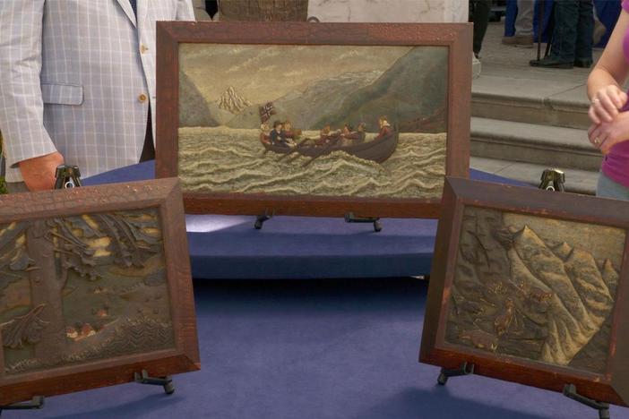 Appraisal: German Relief-carved Plaques, ca. 1890