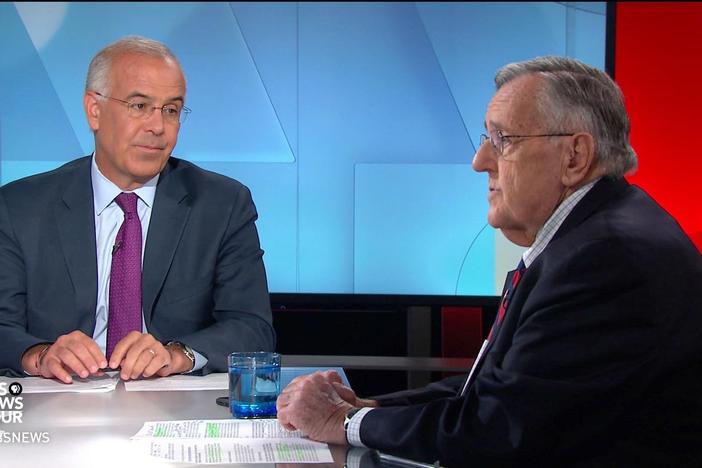 Shields and Brooks on Trump at the G-7, Democratic debates