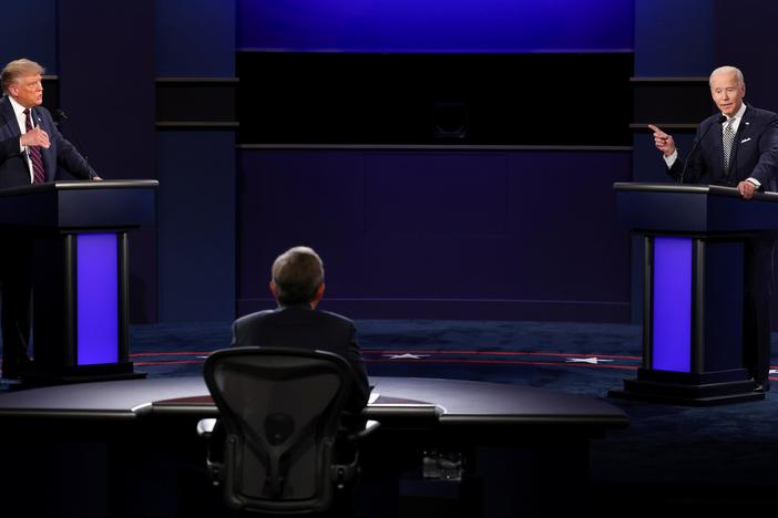 How contentious debate highlighted differences between Trump and Biden