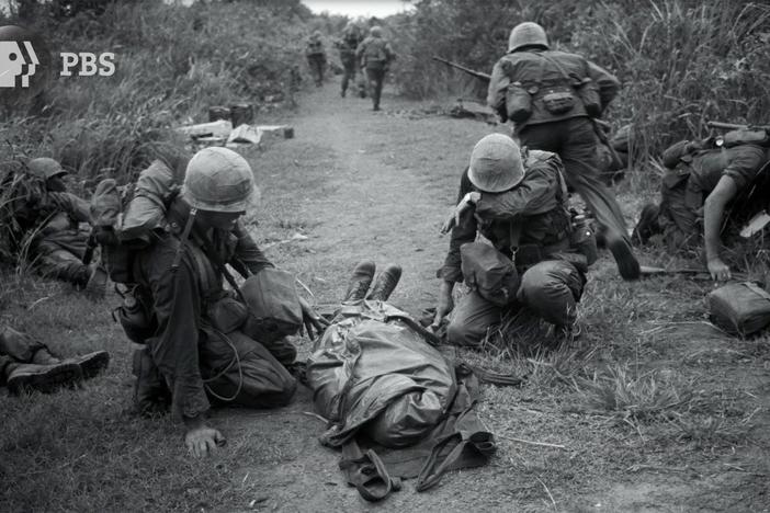 A Viet Cong soldier realizes his American enemy is not unlike his own countrymen.