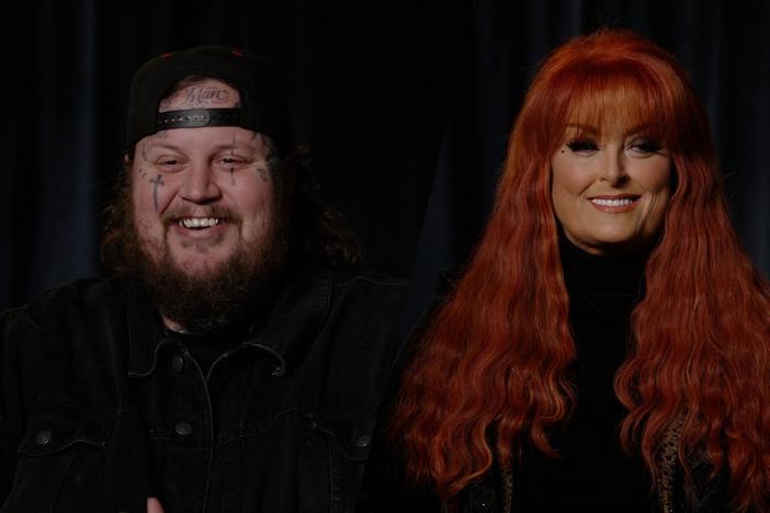 Jelly Roll and Wynonna discuss their first memories of George Jones.
