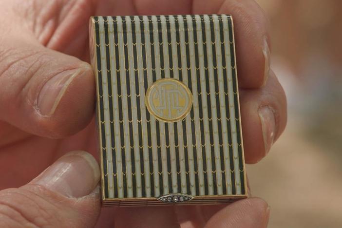 Appraisal: Cartier Art Deco Match Safe, ca. 1925
