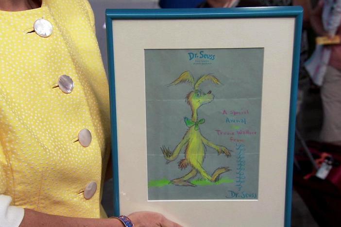 Dr. Seuss Signed Drawing from ROADSHOW's Special: Junk in the Trunk