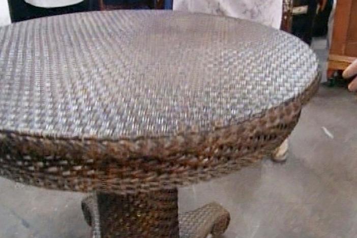 Appraisal: Heywood-Wakefield Table, ca. 1910, from Vintage Boston.