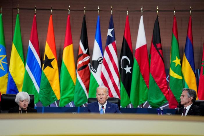 Biden invests in Africa as Chinese and Russian influence loom large there