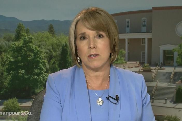 Michelle Lujan Grisham on withdrawing National Guard troops from her state’s border.