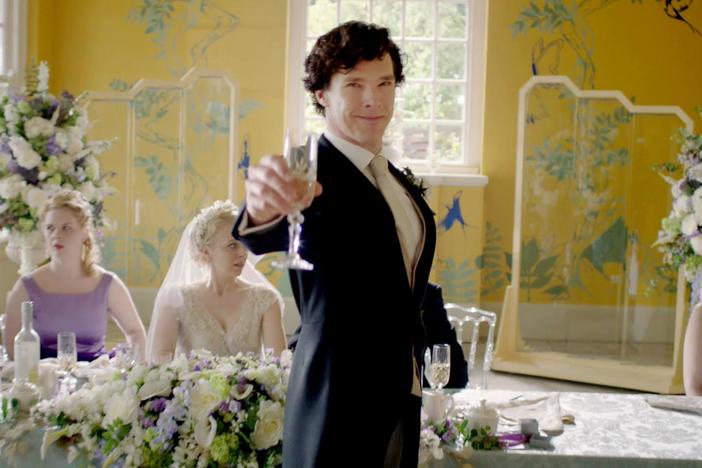 Sherlock stars and creators discuss the wedding - and murder - in Season 3 Episode 2.