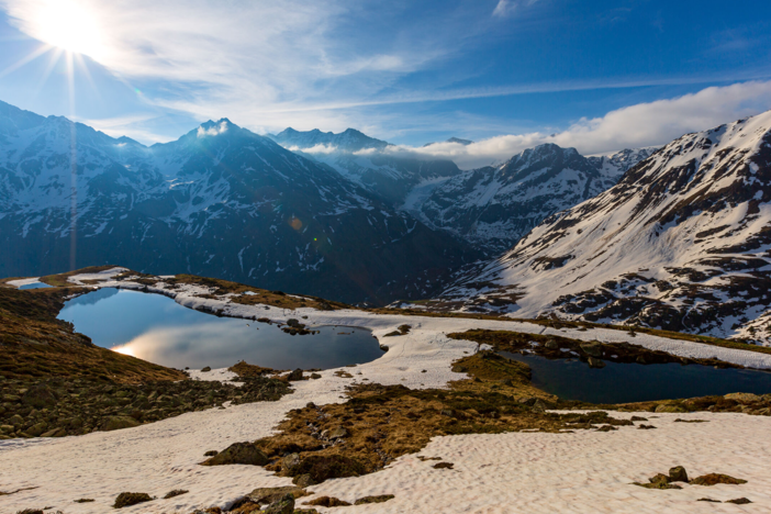 Enjoy the Alps in spring and summertime as newborn animals grow up to face the winter.