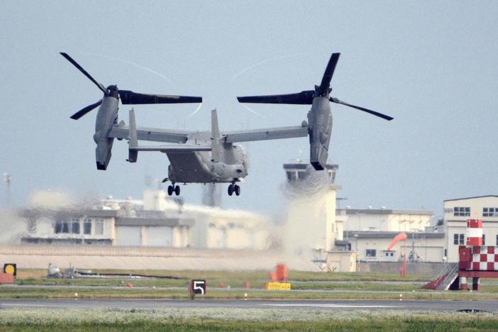 The troubled safety record of the Osprey aircraft fleet grounded by the U.S. military