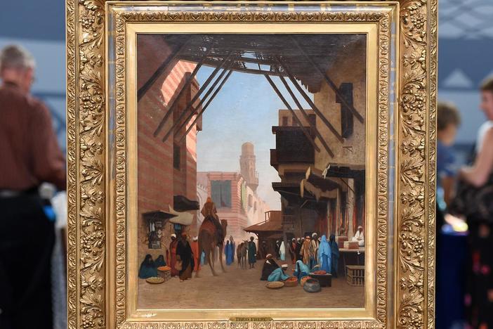 Appraisal: Charles-Théodore Frère Painting, ca. 1850, from Spokane Hour 3.