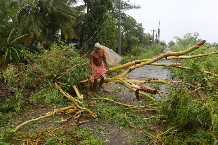 Monster cyclone slams northeast India, takes aim at Bangladesh