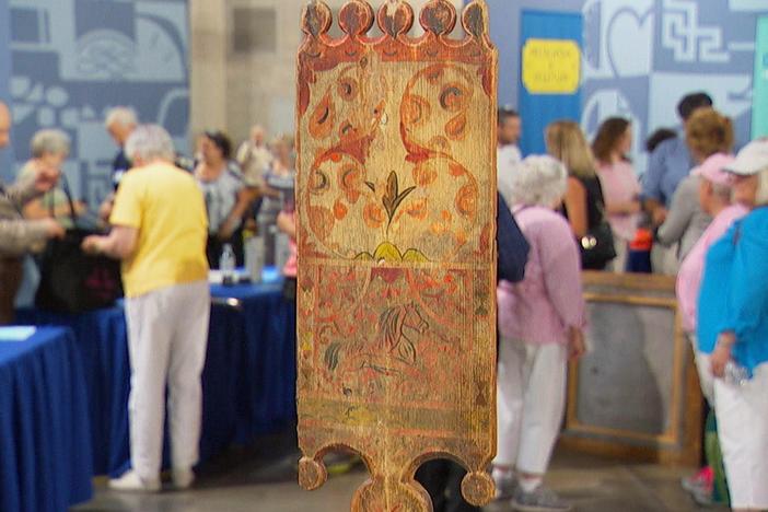 Appraisal: 19th-Century Scandinavian Tape Loom, from Spokane, Hour 1.