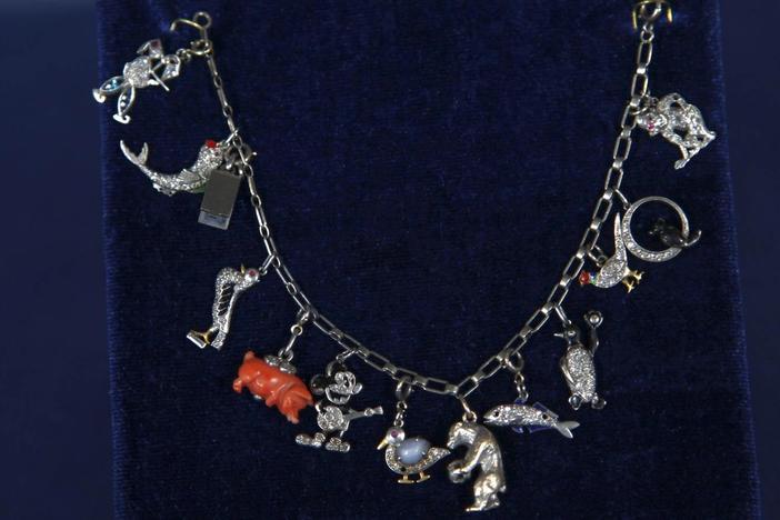 Appraisal: Art Deco Charm Bracelet, ca. 1935