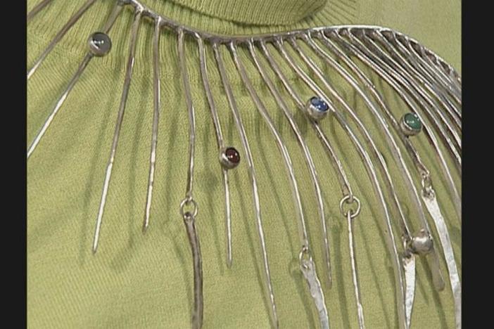 Appraisal: 20th-Century Art Smith Silver Necklace, from Vintage Boston.