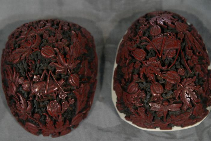 Appraisal: Cinnabar Lacquer Box, ca. 1765