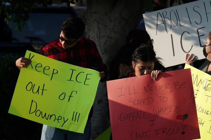 Downey residents react after immigration raids shake Hispanic-majority community near LA