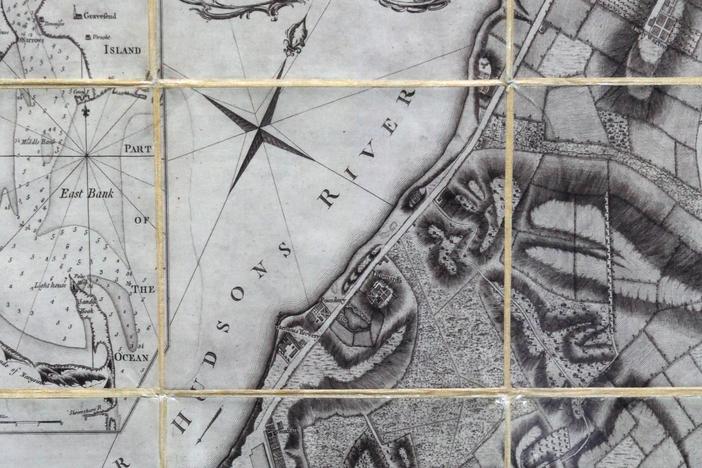 Appraisal: 1775 John Montresor Map of New York City, from Atlanta Hour 3.