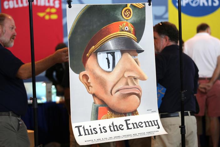 Appraisal: 1942 Koehler & Ancona "This is the enemy" Poster, from Junk in the Trunk 8.