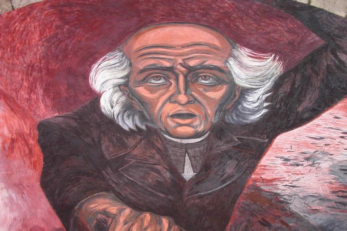 Orozco pintó uno de los murales públicos más icónicos de México.