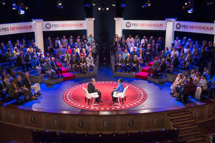 President Barack Obama joins Gwen Ifill for a town hall conversation in Elkhart, Indiana.