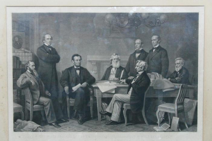 Appraisal: Abraham "Emancipation Proclamation" Print, from Politically Collect.