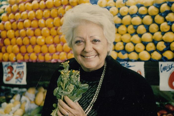 Marcella Hazan introduced classic Italian ingredients to America, including extra virgin olive oil.